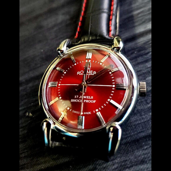 Rare Roamer‎ Brevete Swiss Mens Manual Wind Watch Serviced